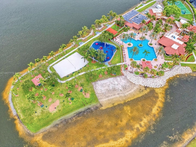 5466 SW 187th Ter, Miramar, FL 33029 - aerial view of a pool