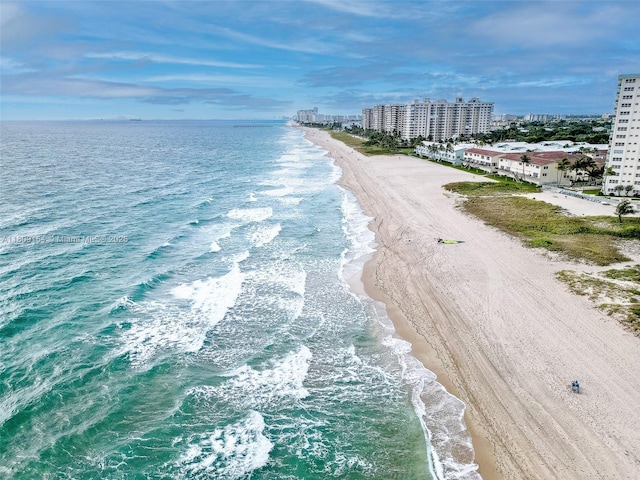 2000 S Ocean Blvd Unit 3B, Lauderdale By The Sea, FL 33062 - water view featuring nearby beach