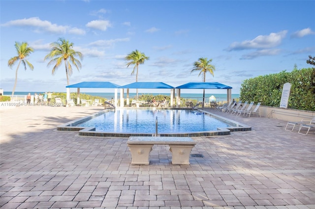 2000 S Ocean Blvd Unit 3B, Lauderdale By The Sea, FL 33062 - community pool with a patio