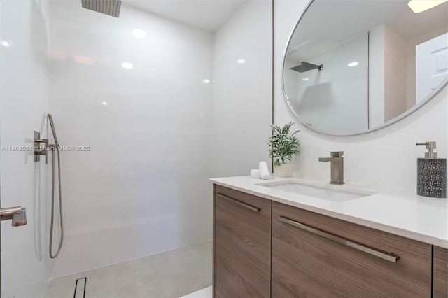 5492 Barnstead Cir, Lake Worth, FL 33463 - full bath with vanity and a walk in shower