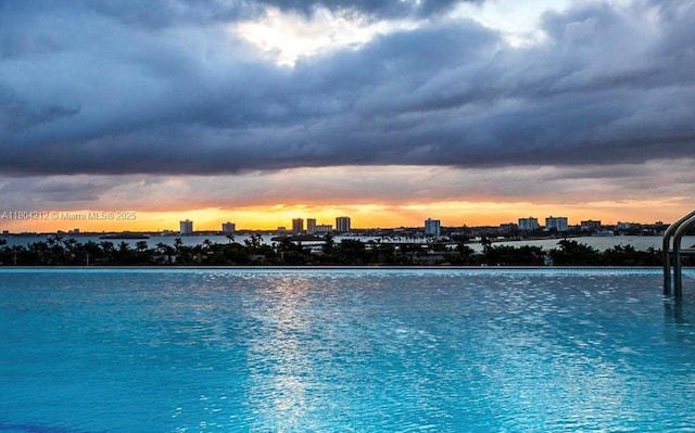 9940 W Bay Harbor Dr Unit 4E-S, Bay Harbor Islands, FL 33154 - water view with nearby urban area