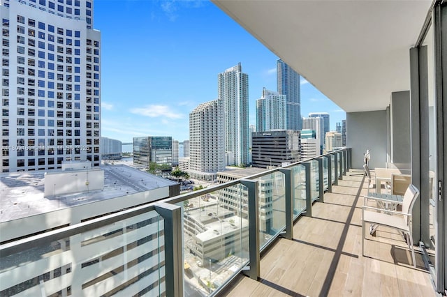68 SE 6th St Unit 1203, Miami, FL 33131 - balcony with a view of city