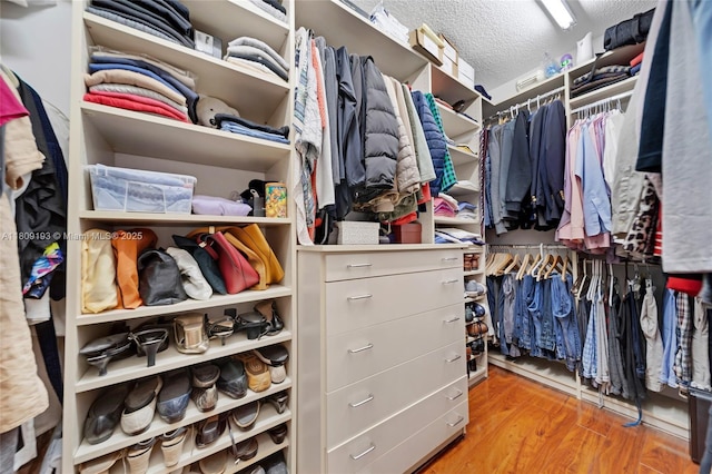 16445 Collins Ave Unit 2226, Sunny Isles Beach, FL 33160 - spacious closet featuring wood finished floors