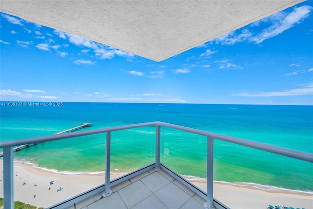 16445 Collins Ave Unit 2226, Sunny Isles Beach, FL 33160 - balcony with view of water and beach