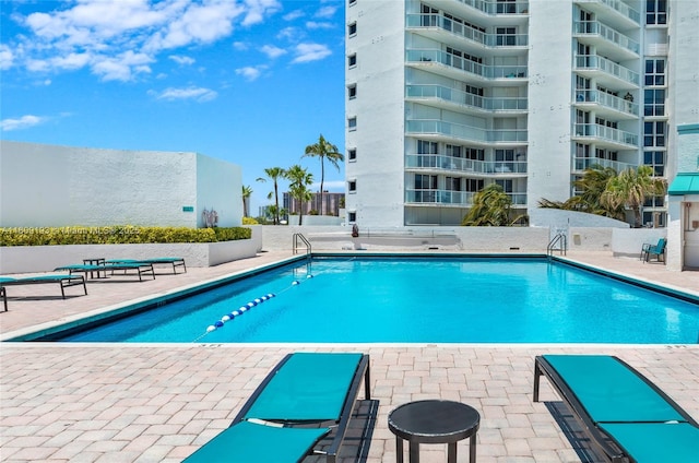 16445 Collins Ave Unit 2226, Sunny Isles Beach, FL 33160 - community pool with a patio