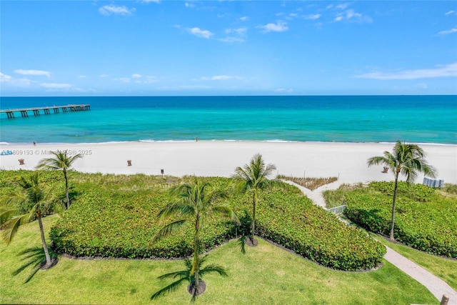 16445 Collins Ave Unit 2226, Sunny Isles Beach, FL 33160 - water view featuring local beach