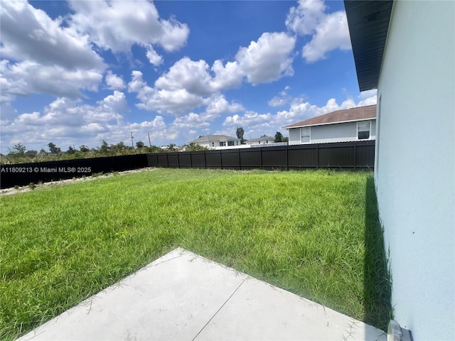 2903 W 64th St, Lehigh Acres, FL 33971 - view of yard with a patio area