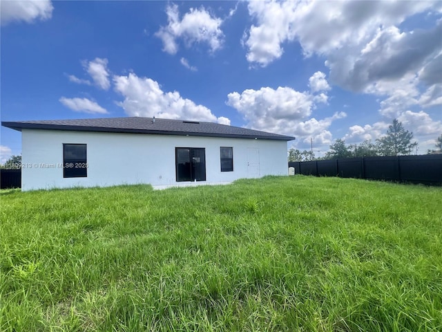 2903 W 64th St, Lehigh Acres, FL 33971 - back of property with stucco siding