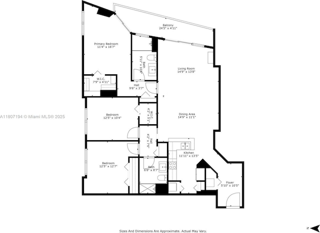 325 S Biscayne Blvd Unit 3926, Miami, FL 33131 - home floor plan