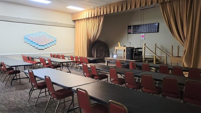 7950 W Mcnab Rd Unit 214, Tamarac, FL 33321 - dining space featuring carpet flooring