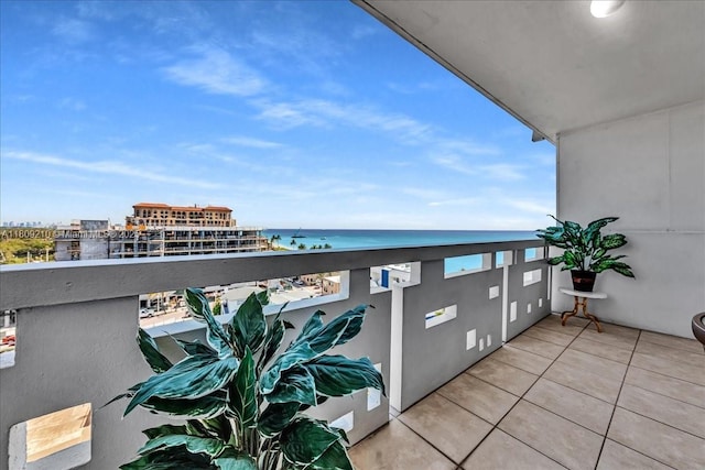 3111 N Ocean Dr Unit 904, Hollywood, FL 33019 - balcony featuring a water view