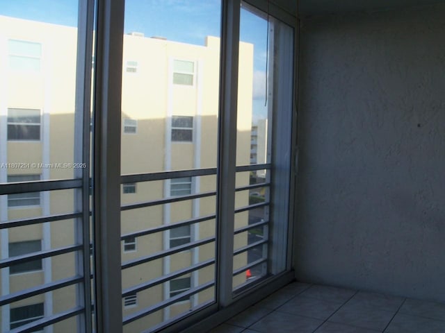 200 SE 5th Ave Unit 507, Dania Beach, FL 33004 - doorway featuring dark tile patterned flooring