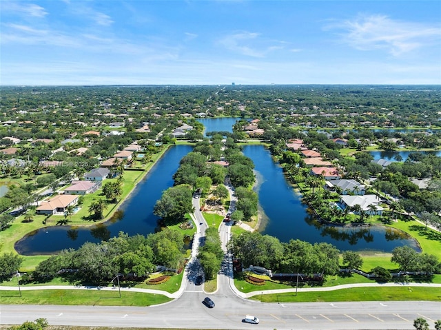 13990 SW 41st St, Davie, FL 33330 - aerial view of residential area featuring a nearby body of water