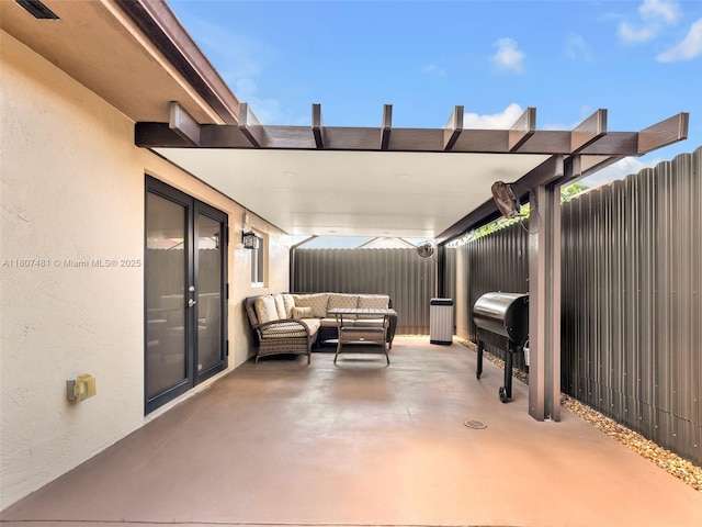 5650 W 21st Ave, Hialeah, FL 33016 - view of patio / terrace featuring an outdoor hangout area