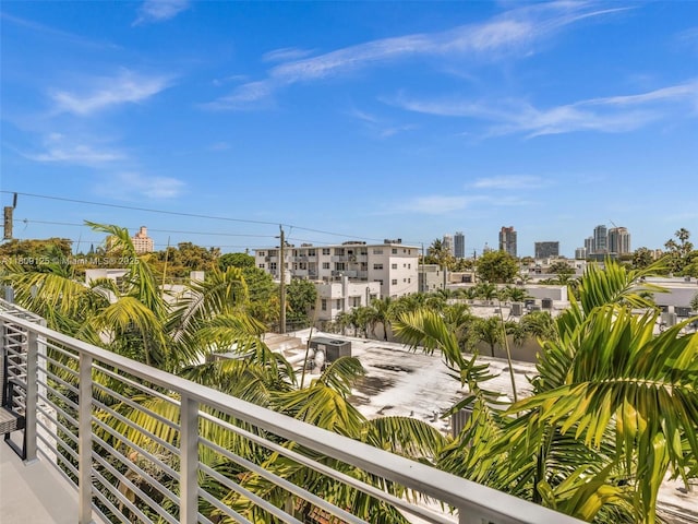 945 Michigan Ave Unit 8, Miami Beach, FL 33139 - balcony featuring a city view