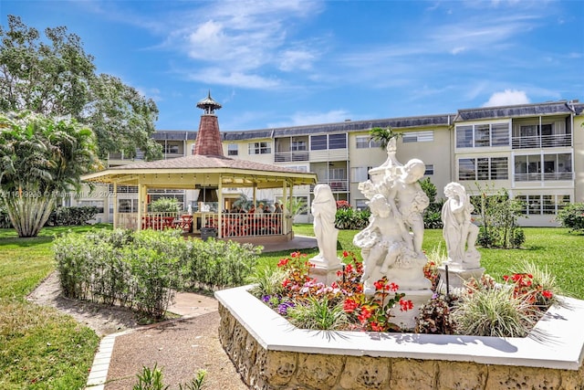 4441 NW 16th St Unit J108, Lauderhill, FL 33313 - view of property's community featuring a gazebo