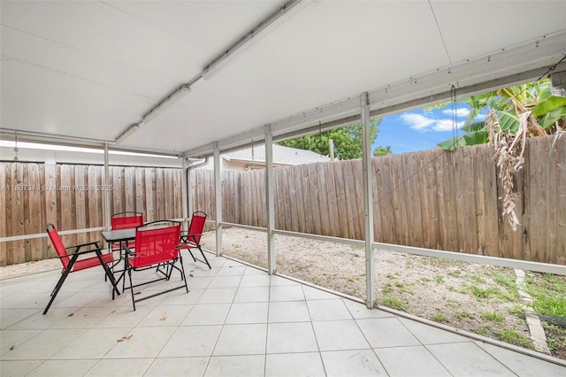 1356 Pelican Ct, Homestead, FL 33035 - sunroom with outdoor dining space