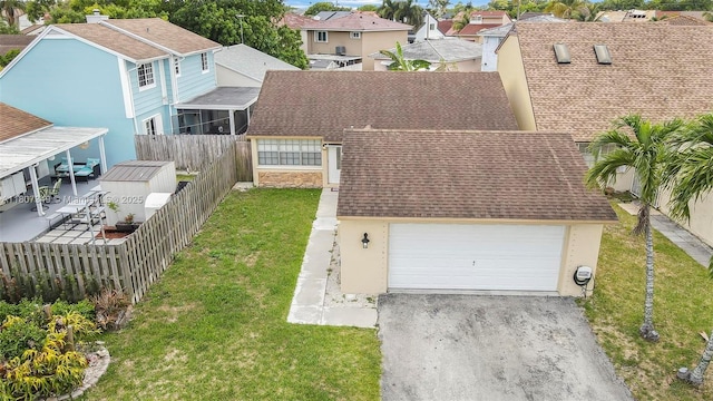 1356 Pelican Ct, Homestead, FL 33035 - aerial view of residential area
