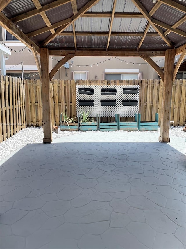 11921 SW 153rd Pl, Miami, FL 33196 - view of patio with a gazebo