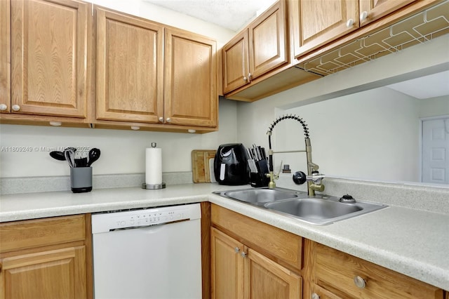 826 Twin Lakes Dr Unit 18-D, Coral Springs, FL 33071 - kitchen featuring dishwasher and light countertops