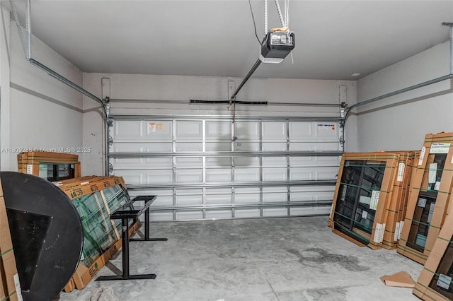2008 Hercules Rd, La Belle, FL 33935 - garage with a garage door opener