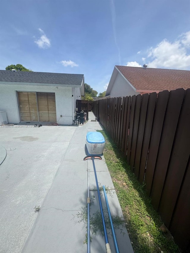 13320 SW 99th St, Miami, FL 33186 - fenced backyard with a patio