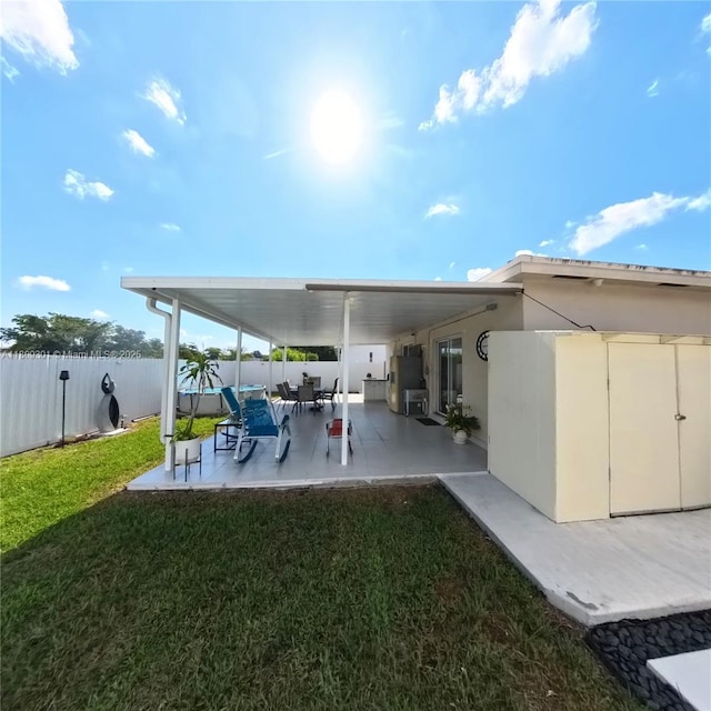 10341 SW 179th St, Miami, FL 33157 - back of house with a patio area and stucco siding