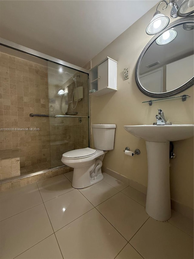 9255 SW 125th Ave Unit 304R, Miami, FL 33186 - bathroom featuring tile patterned flooring and a shower stall