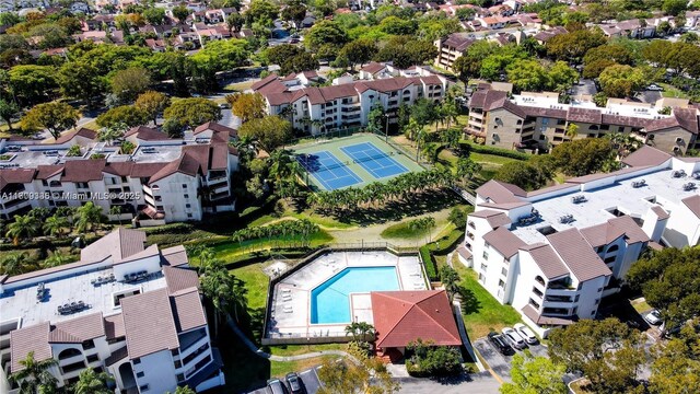 9255 SW 125th Ave Unit 304R, Miami, FL 33186 - aerial view of a pool area