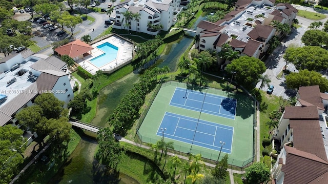 9255 SW 125th Ave Unit 304R, Miami, FL 33186 - aerial view of property's location with a pool area