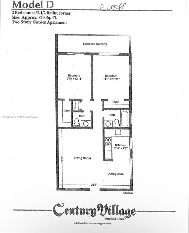 481 Durham Q Unit 481, Deerfield Beach, FL 33442 - home floor plan
