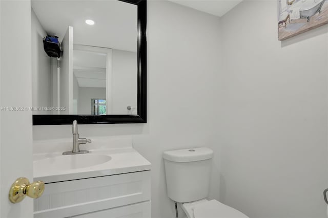 481 Durham Q Unit 481, Deerfield Beach, FL 33442 - bathroom featuring toilet and vanity
