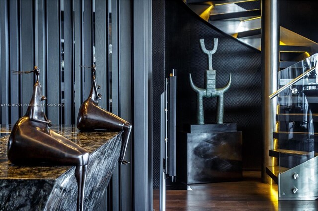 200 Biscayne Boulevard Way Unit 5404, Miami, FL 33131 - detailed view of wood finished floors