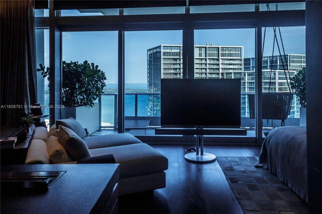 200 Biscayne Boulevard Way Unit 5404, Miami, FL 33131 - view of living area