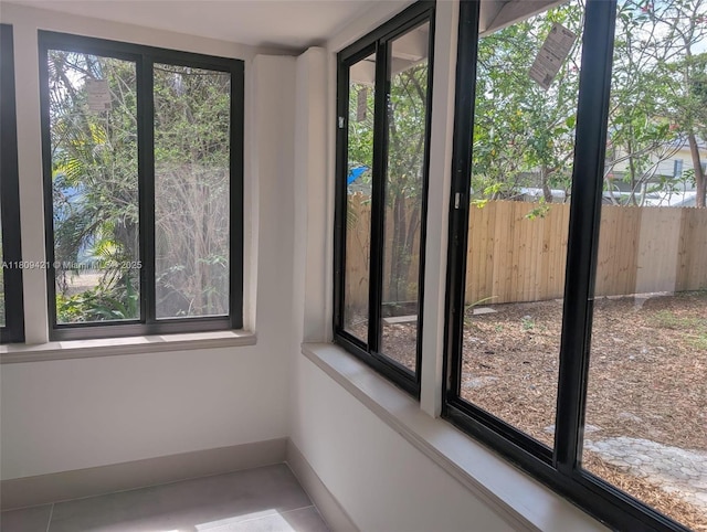 421 SW 11th St, Fort Lauderdale, FL 33315 - unfurnished sunroom featuring healthy amount of natural light