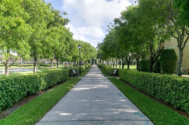 1270 Weeping Willow Way, Hollywood, FL 33019 - surrounding community featuring a water view