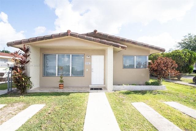 9301 SW 37th St, Miami, FL 33165 - view of front of home with stucco siding and brick siding