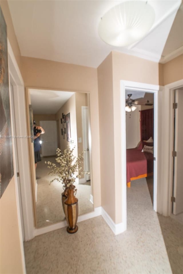 9301 SW 37th St, Miami, FL 33165 - hallway with baseboards