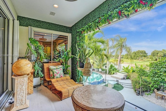 8580 Egret Lakes Ln, West Palm Beach, FL 33412 - view of balcony