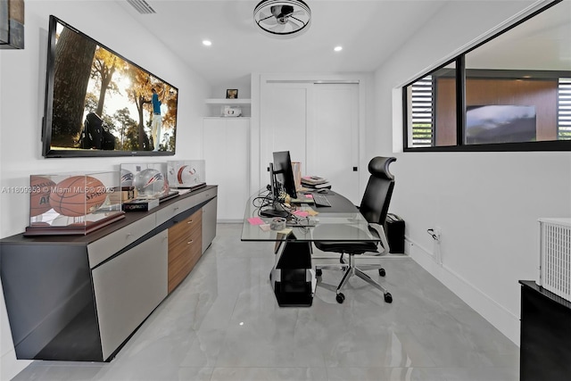 9241 SW 55th St, Cooper City, FL 33328 - office area with recessed lighting