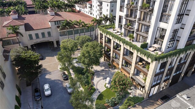 4241 Aurora St Unit 703, Coral Gables, FL 33146 - drone / aerial view of apartment complex / building