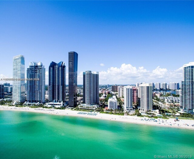 17201 Collins Ave Unit 2006, Sunny Isles Beach, FL 33160 - skyline view with expansive beach