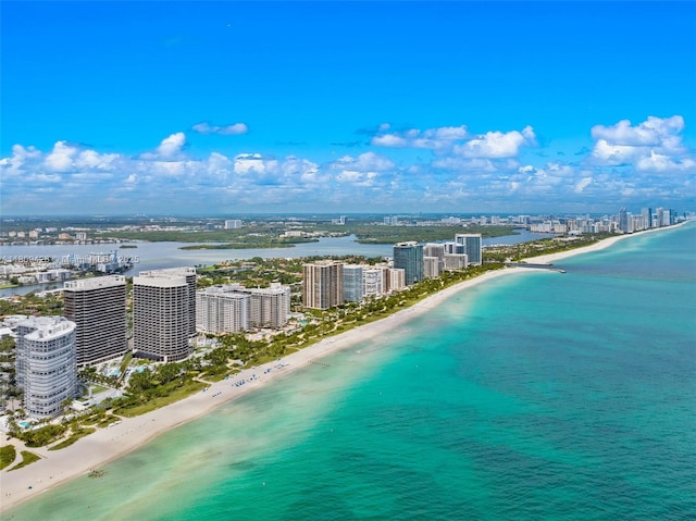 9703 Collins Ave Unit 1700, Bal Harbour, FL 33154 - view of urban area with waterfront with a beach