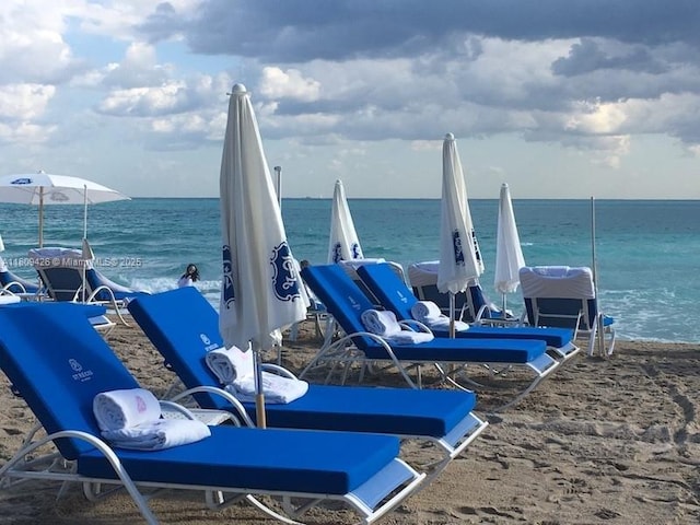 9703 Collins Ave Unit 1700, Bal Harbour, FL 33154 - dock featuring a water view