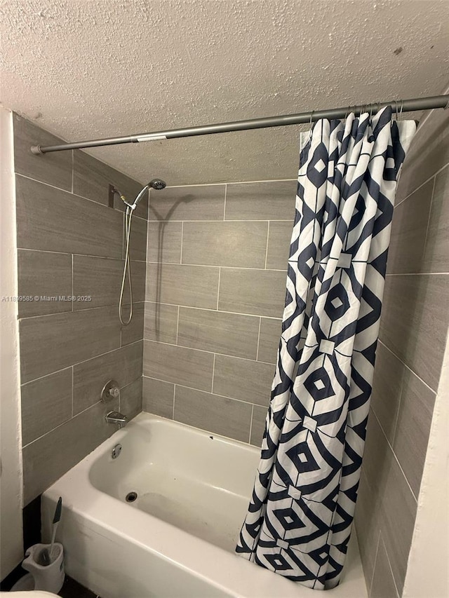 4168 Inverrary Dr Unit 111, Lauderhill, FL 33319 - full bathroom with a textured ceiling and shower / bath combo