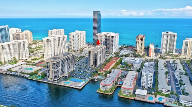 2017 S Ocean Dr Unit 1510, Hallandale Beach, FL 33009 - view of urban area with a nearby body of water