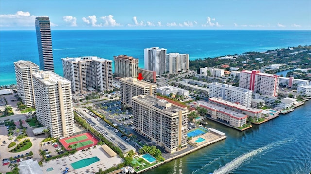 2017 S Ocean Dr Unit 1510, Hallandale Beach, FL 33009 - view of urban area with a large body of water