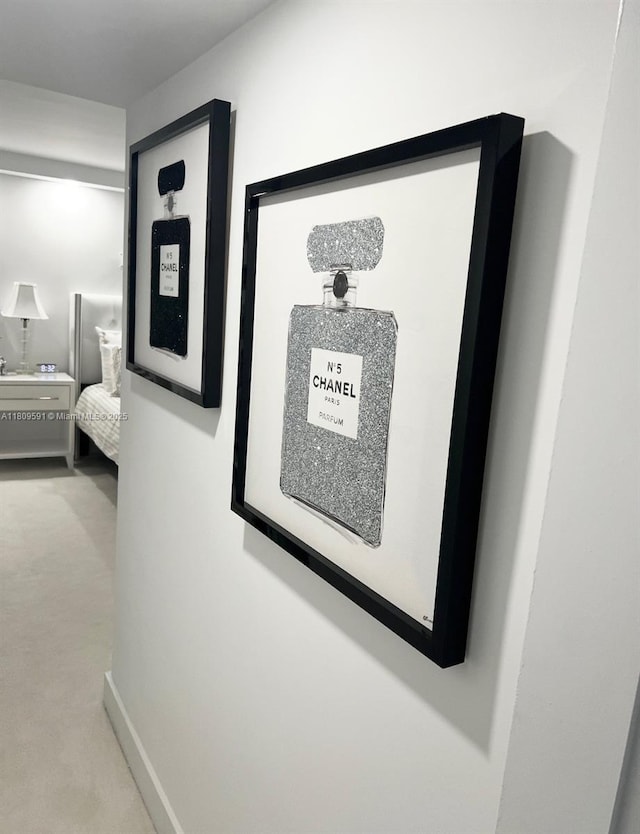 2017 S Ocean Dr Unit 1510, Hallandale Beach, FL 33009 - hall with carpet floors