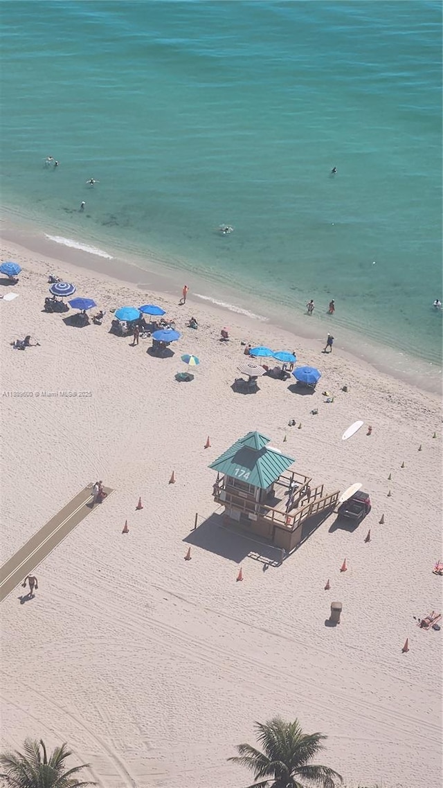 17375 Collins Ave Unit 2606, Sunny Isles Beach, FL 33160 - water view with nearby beach