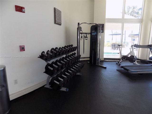 17375 Collins Ave Unit 2606, Sunny Isles Beach, FL 33160 - view of exercise room